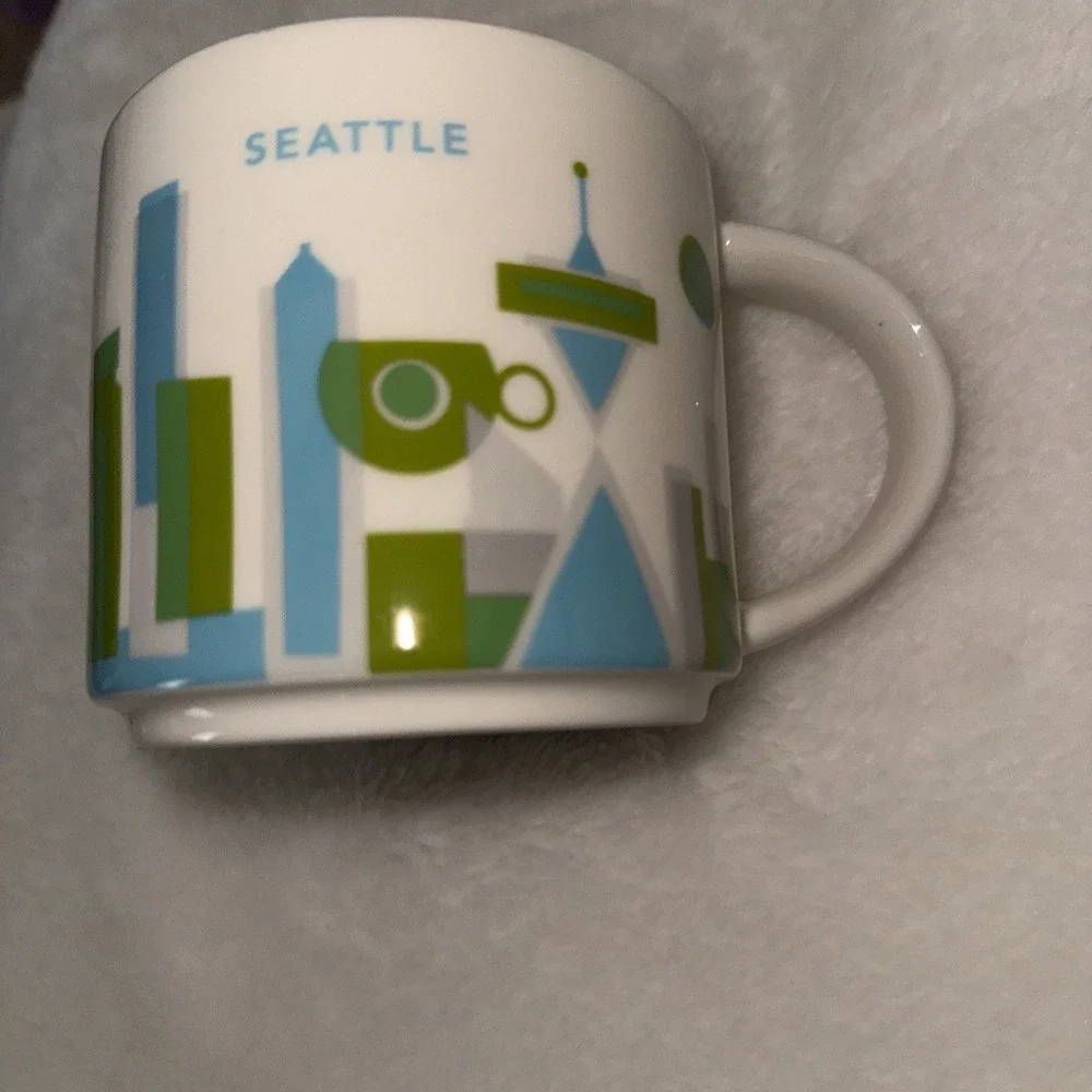 Starbucks Seattle WA You are here series ceramic beverage Coffee Mug Cup 2015